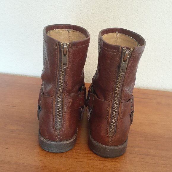 Frye Phillip Harness Ankle Boot - Picture 9 of 14